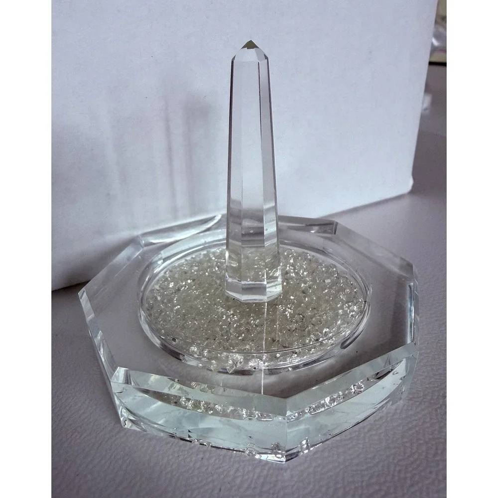 OLEG CASSINI CRYSTAL Sparkle Ring Holder